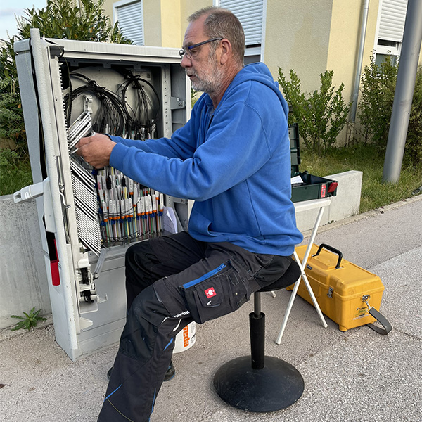 Arbeiten am NVT